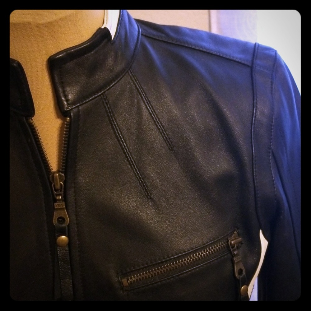 Leather jacket